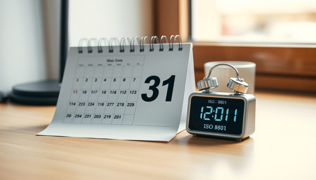 Welche Woche ist heute? Aktuelle KW 31 mit ISO 8601